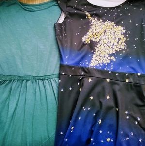 Girl short sleeve size 14 dress bundle